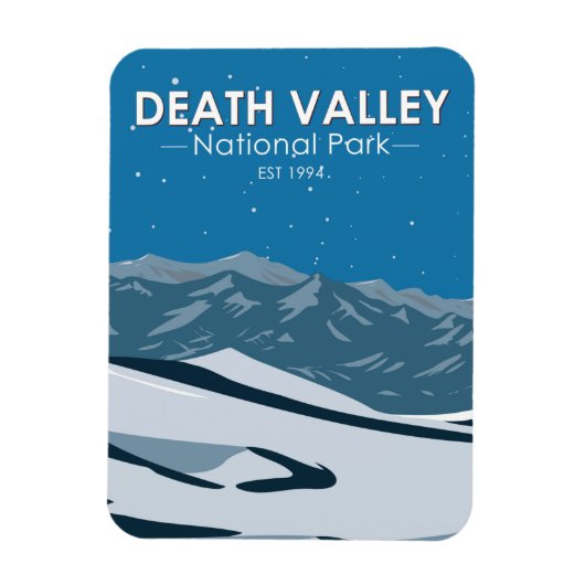 National Park Night Sky  Magneet (Verticaal)