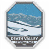 National Park Night Sky  Sticker (Voorkant)