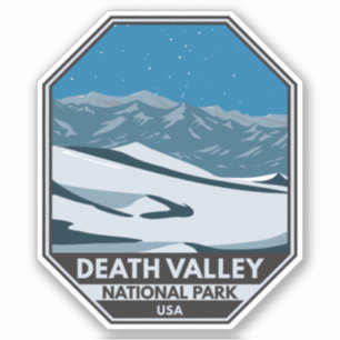 National Park Night Sky  Sticker