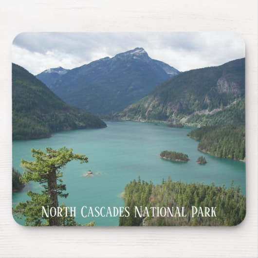 National Park North Cascades Foto Muismat (Voorkant)