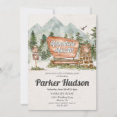 National Park Outdoor Woodland verjaardagsfeestje (Voorkant)