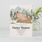 National Park Outdoor Woodland verjaardagsfeestje (Staand voorkant)