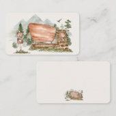 National Park Place Card Verjaardag of baby shower Plaatskaartje (Voorkant / Achterkant)