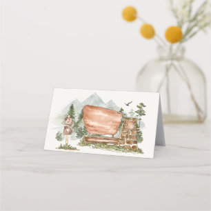 National Park Place Card Verjaardag of baby shower Plaatskaartje