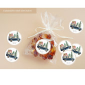 National Park Stickers Ronde label