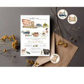 National Park Stickers Ronde label