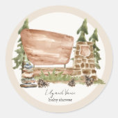 National Park Stickers Ronde label (Voorkant)