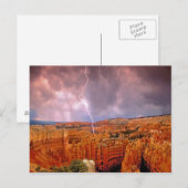 National Park USA, Utah, Bryce Canyon Briefkaart (Voorkant / Achterkant)
