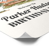 National Park Verjaardagsfeestje Welkomstbord Poster (Hoek)