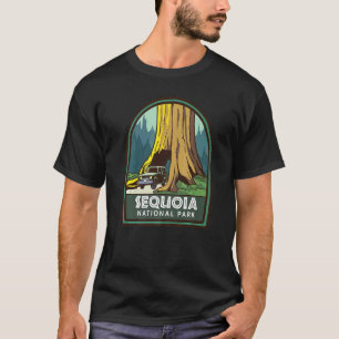 National Park Vintage California Sequoia Trees T-shirt