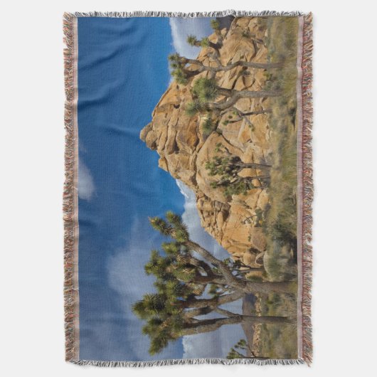 National Park VS, Californië, Joshua Tree Deken (Voorkant Verticaal)