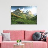 National Park VS, Montana, Glacier Canvas Afdruk (Insitu (Woonkamer))