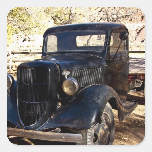 National Park VS, Utah, Capitol Reef, Schilderacht Vierkante Sticker (Voorkant)