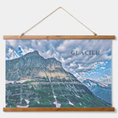 National Park Wood Topped Wandtapijttrio Hangend Wandkleed (Voorkant 2)