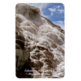 NATIONAL PARK YELLOWSTONE, MAMMOTH TERRACES (3) MAGNEET