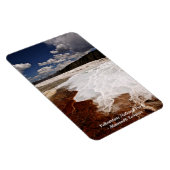 NATIONAL PARK YELLOWSTONE, MAMMOTH TERRACES MAGNEET (Rechterzijde)