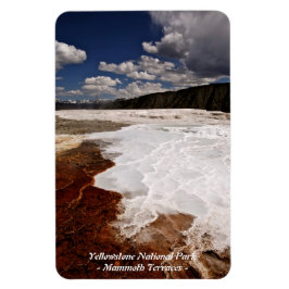 NATIONAL PARK YELLOWSTONE, MAMMOTH TERRACES MAGNEET