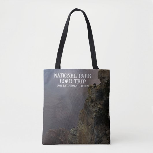 National Parks Custom Pensioen Road Trip Tote Bag (Voorkant)