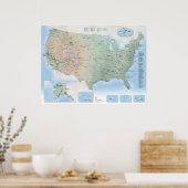 National Parks Map Poster (2025 update) (Keuken)