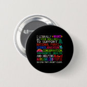 National Parks Uni Sticker Ronde Button 5,7 Cm (Voorkant /achterkant)