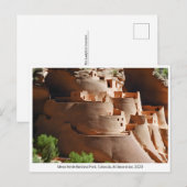National Parks USA, Briefkaart voor postovergangen (Voorkant / Achterkant)
