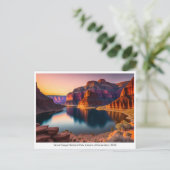 National Parks USA, Briefkaart voor postovergangen (Staand voorkant)