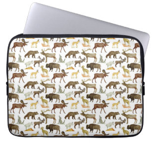 National Parks Wildlife 13-inch laptop Hoesje Sleeve