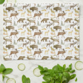 National Parks Wildlife Theedoek (Gevouwen)