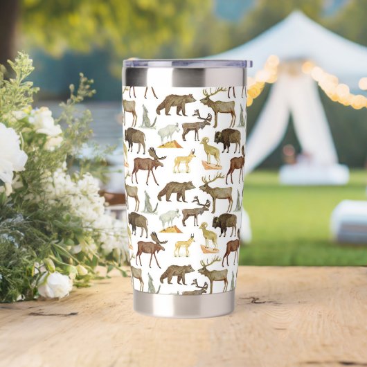 National Parks Wildlife Tumbler Geïsoleerde Drinkbeker (Huwelijk)