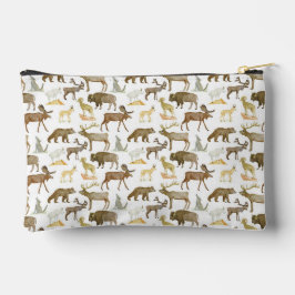 National Parks Wildlife Zipper Pouch Etui
