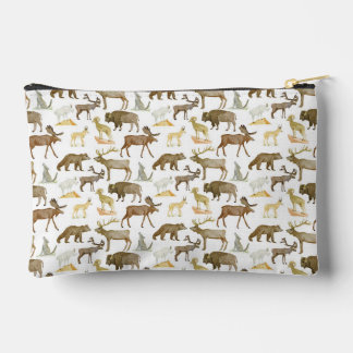 National Parks Wildlife Zipper Pouch Etui