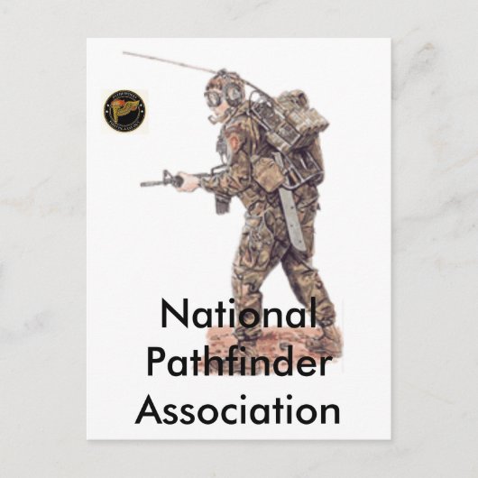 National Pathfinder Association Briefkaart (Voorkant)