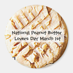 National Peanut Butter Cookie Dag Maart 1st Magnet