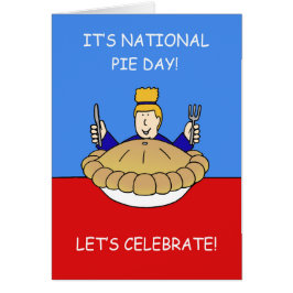 National Pie Day - 23 januari, Cartoon.