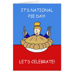 National Pie Day - 23 januari, Cartoon.