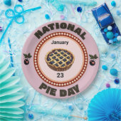 National Pie Day Cherry Pie Papieren Bordje (Feest)