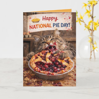 National Pie Day Kaart, Heb alleen taarten voor jo Kaart