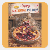 National Pie Day Stickers (Voorkant)