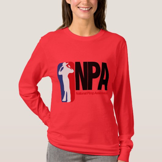 National Pimp Association T-shirt (Voorkant)