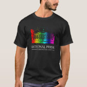 National Pride Washington Gay Pride Maand Shirt LG (Voorkant)