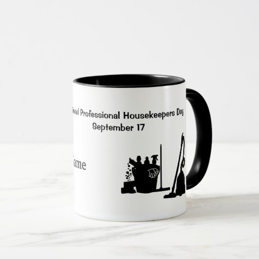 National Professional Housekeepers Day Mok (Voorkant rechts)
