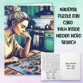 National Puzzle Day is 29 januari  Kaart