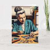 National Puzzle Day is 29 januari  Kaart (Voorkant)