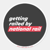 National Rail - sticker (Voorkant)