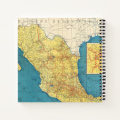 National Railways of Mexico Map Notitieboek (Achterkant)
