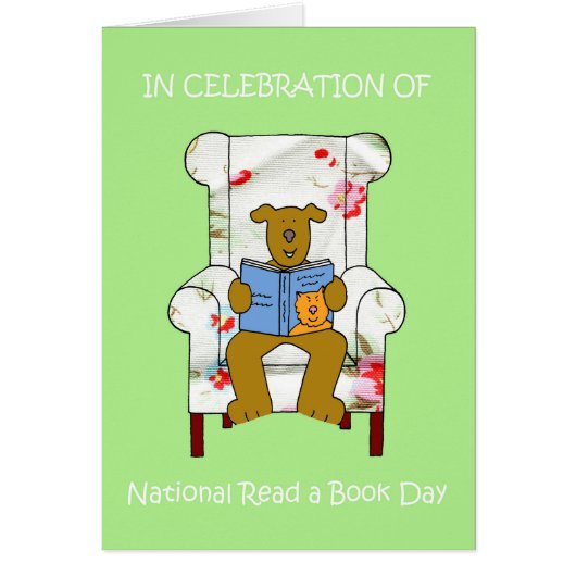 National Read a Book Day 9th (Voorkant)