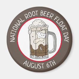 National Root Beer Float Day | 6 augustus Magneet