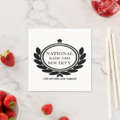 National Sarcasm Society Humor citeert sarcastisch Servet (Insitu)