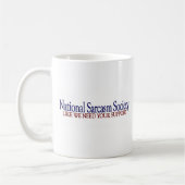 National Sarcasm Society Koffiemok (Links)