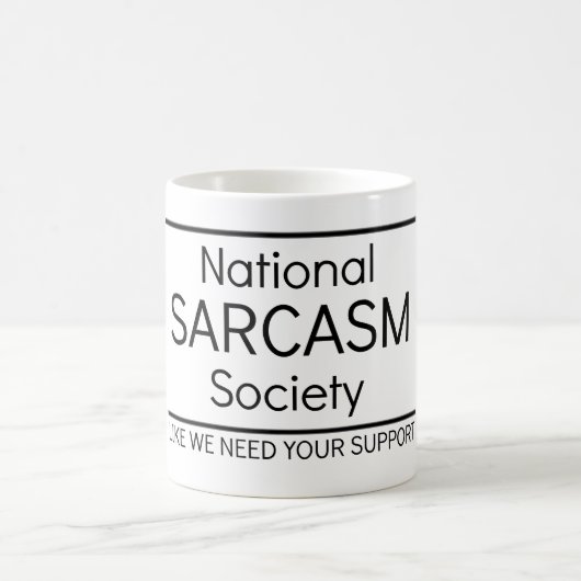 National Sarcasm Society Koffiemok (Center)